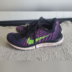 Size 6.5 - Nike Free 4.0 Flyknit Purple